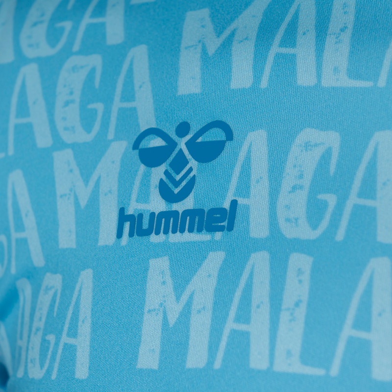 Kinder Málaga CF 2025/26 Drittes Aufwärmtrikot - Blau