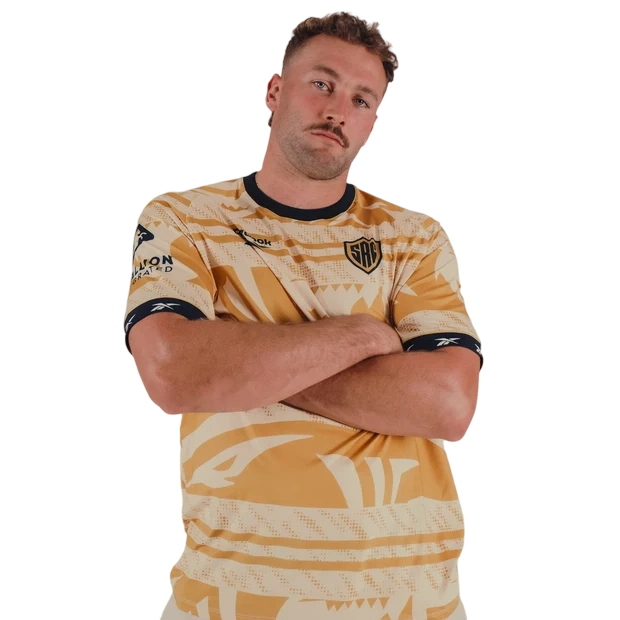 Men's Sharks 2026/27 Third Pre Match Shirt - Gold