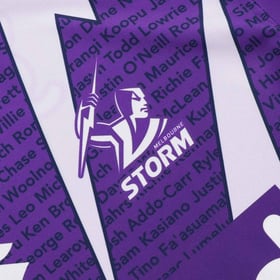 Men's Melbourne Storm 2026 Third Warm Up Shirt