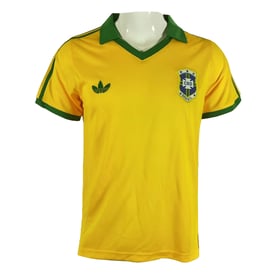 Retro Brazil Home Jersey 1977