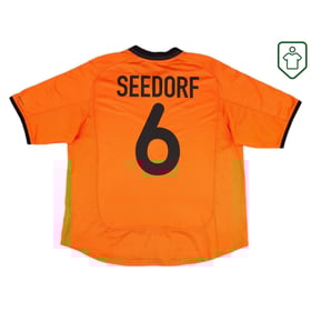 Männer Niederlande 2000/02 Heim Retro Shirt Seedorf #6