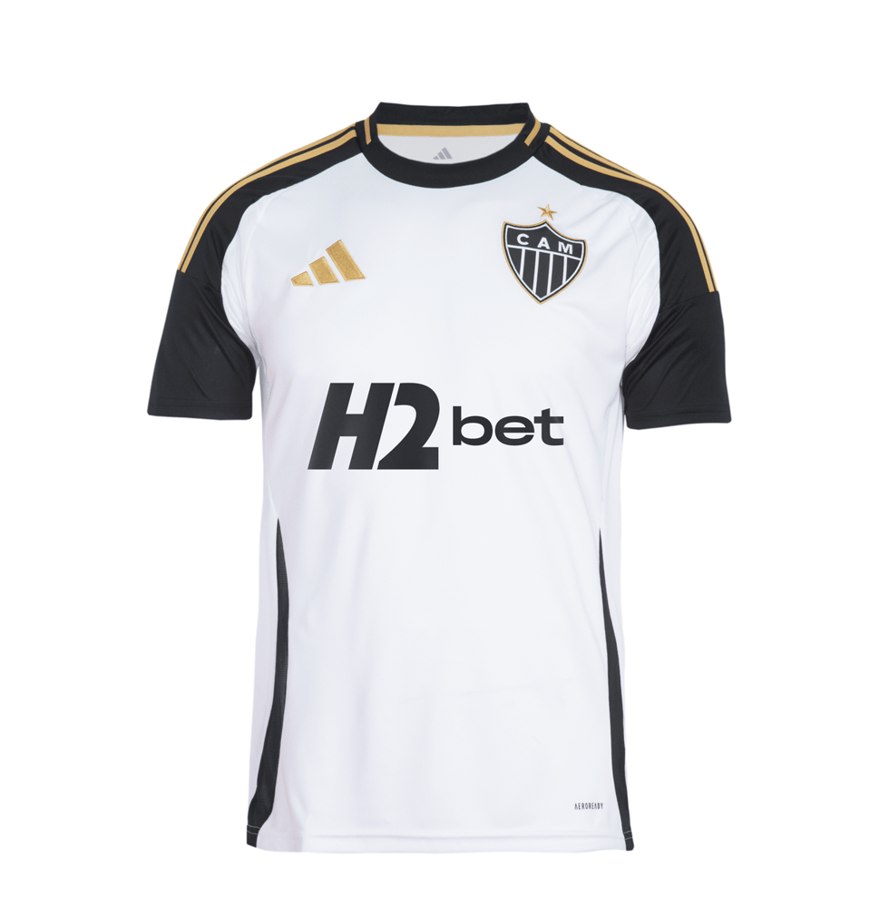 Damen Atlético Mineiro 2025 Auswärtstrikot Mit Sponsor