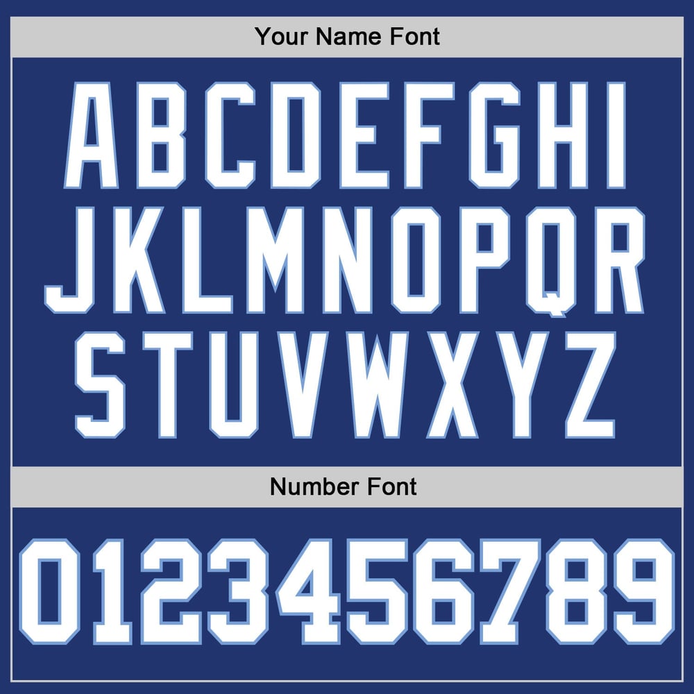 Camiseta de béisbol auténtica azul claro blanca personalizada real