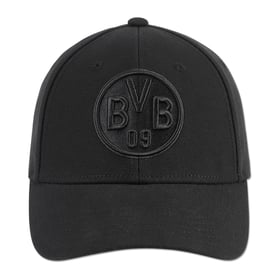 BVB Borussia Dortmund Wappen Kappe - Schwarz