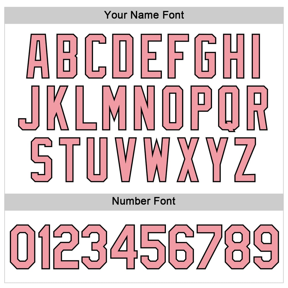 Camiseta de béisbol blanca mediana con cuello en V recortada, rosa y negra, personalizada para mujer