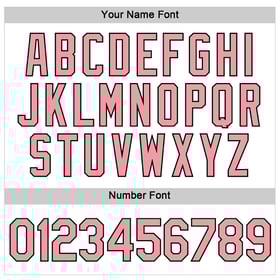 Camiseta de béisbol blanca mediana con cuello en V recortada, rosa y negra, personalizada para mujer