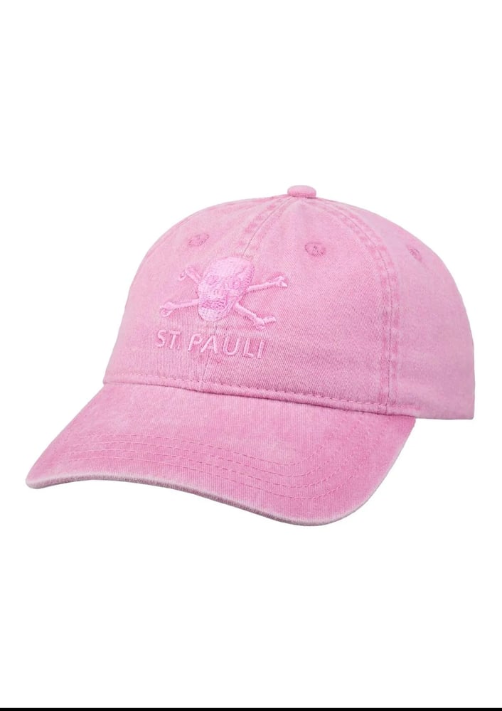 FC St. Pauli Washed Tonal Cap - Pink