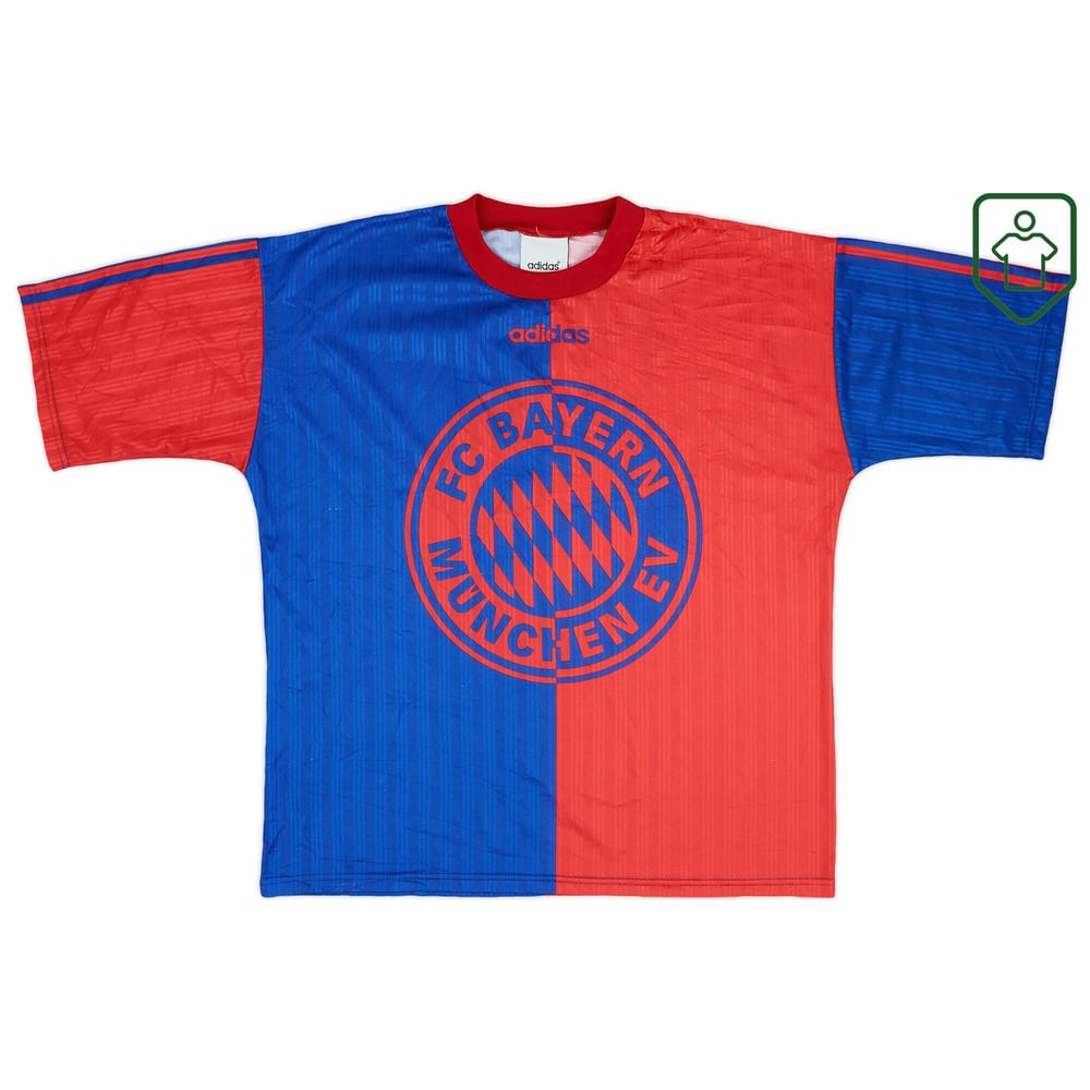 Herren Bayern München 1995/96 Retro-Trikot – Blau