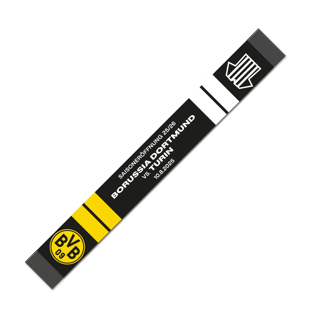 BVB Borussia Dortmund Abschied x Juventus 2025 Match Schal