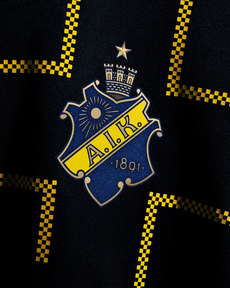 Herren AIK 2025 Europatrikot Heim