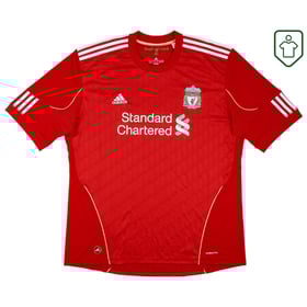 Herren Liverpool 2010/12 Heim Retro Shirt Suarez #7