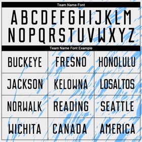 Blue Soccer Jersey Sublimation Custom White Black-Light Uniform