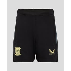 Kind Oxford United 2024/25 Dritt Authentische Trainingsshorts - Schwarz