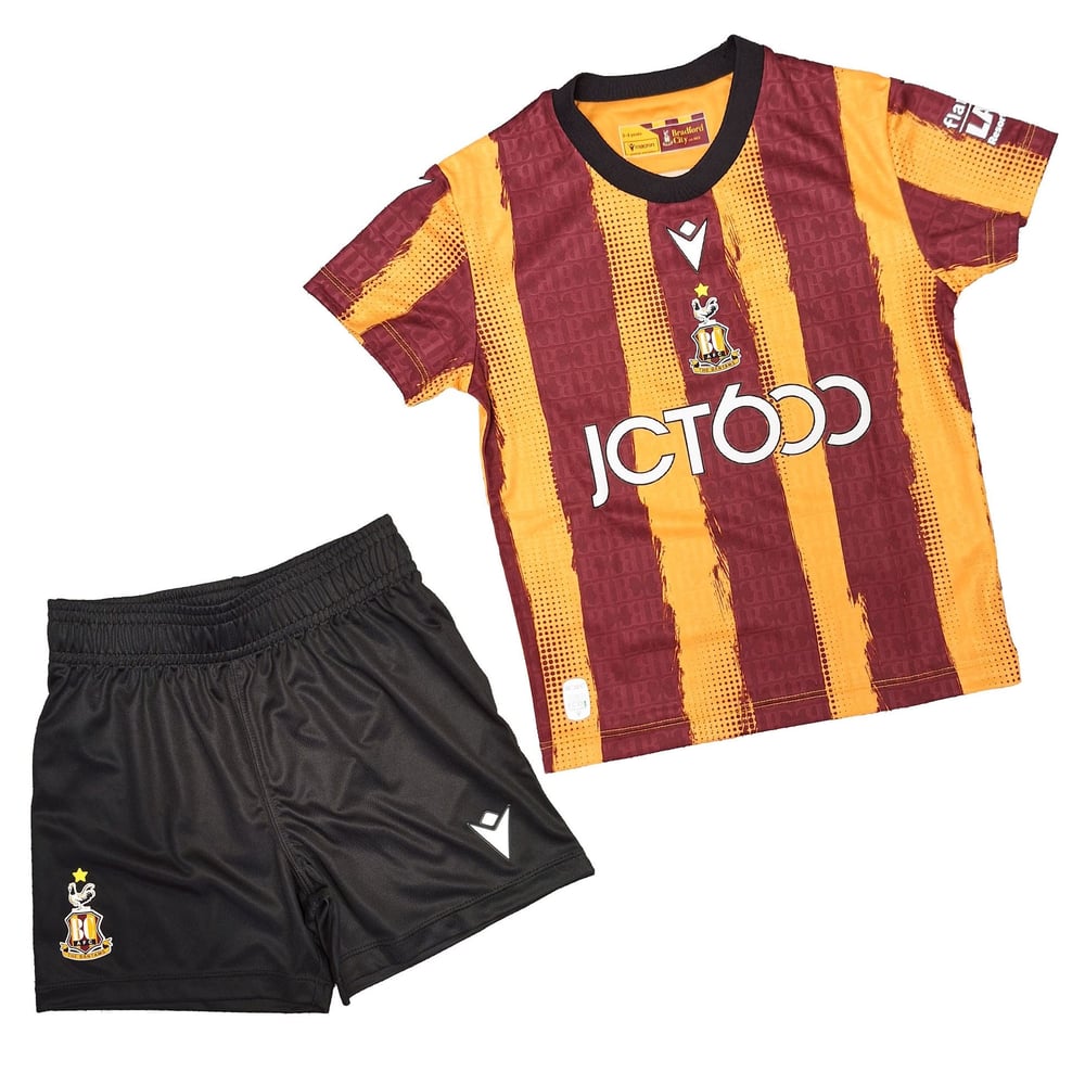 Kit maison Kid's Bradford City 2024/25
