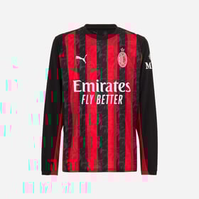 Kinder Milan 2025/26 Heimtrikot Langarm