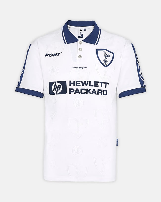 Maillot Rétro Domicile Pony Homme Tottenham Hotspur 1995