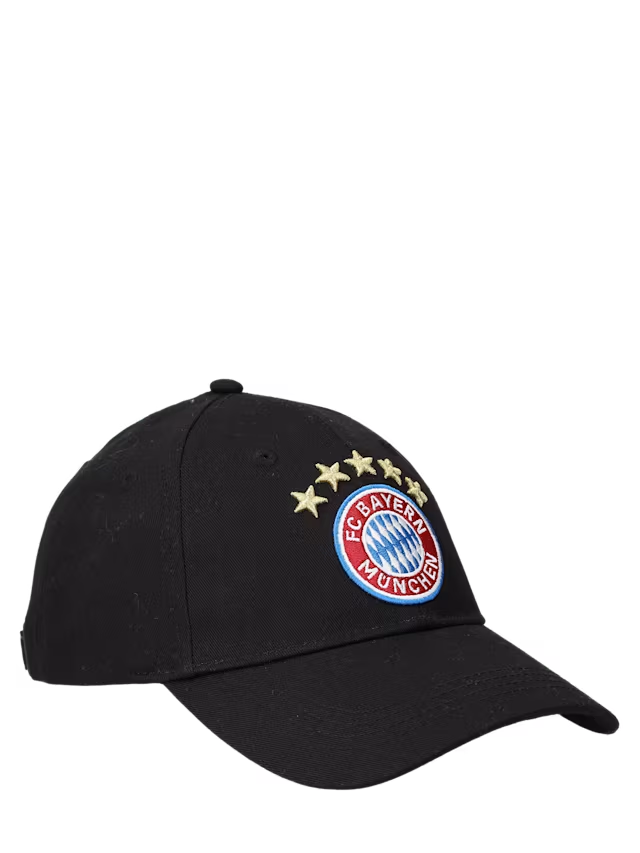 Bayern München Logo Kappe - Schwarz B