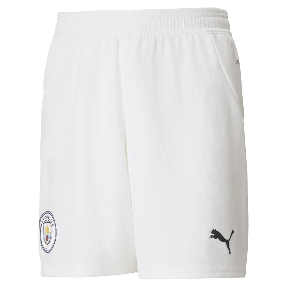 Kinder Manchester City 2024/25 Heim Shorts   Weiß