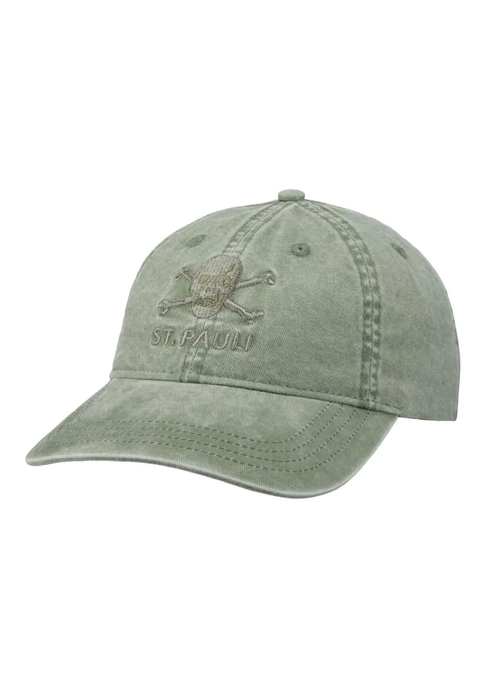 FC St. Pauli Washed Tonal Cap – Grün