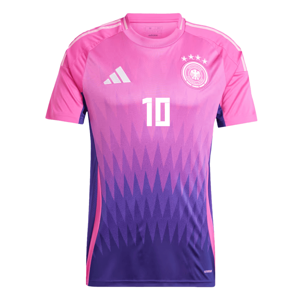 Jamal Musiala #10 Deutschland Auswärtstrikot EURO 2024