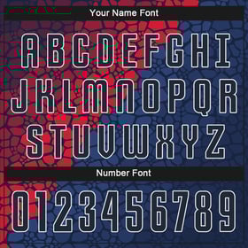 Jersey Sublimation Soccer Navy Navy-Red Uniform Custom