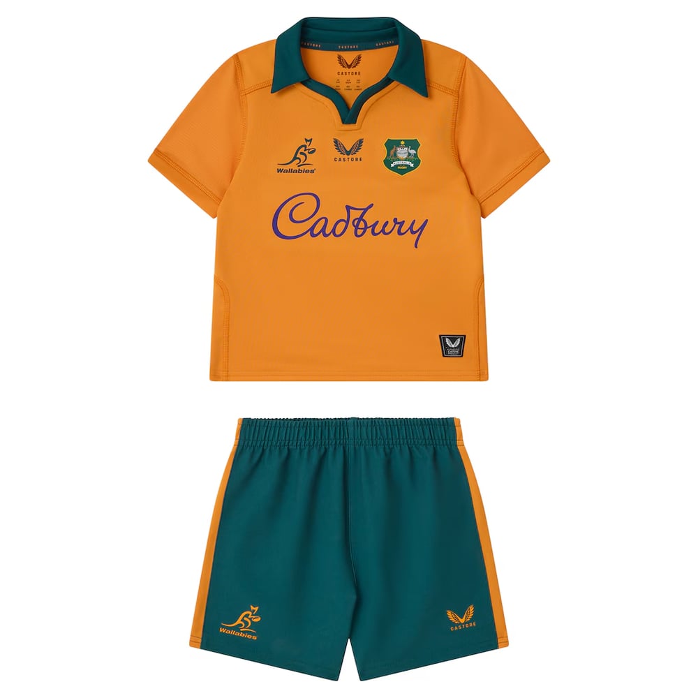 Kid's Australian Wallabies 2026 Home Kit