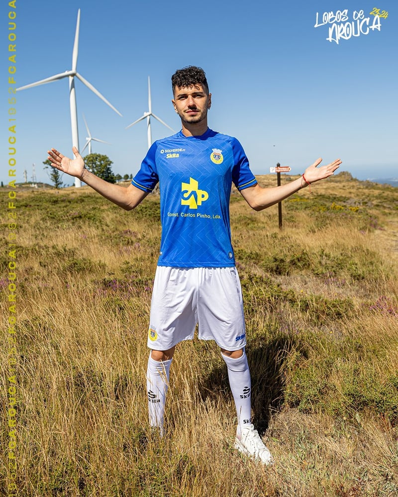Damen FC Arouca 2023/24 Auswärtstrikot