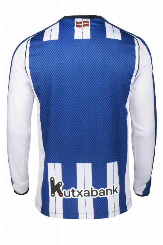 Kinder Real Sociedad B 2025/26 Heim Langarmtrikot