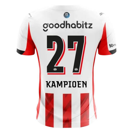 Women's PSV 2025/26 Home Shirt Champion #27