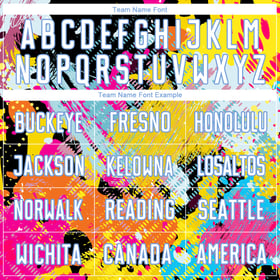 Custom Blue White-Light Sublimation Graffiti Jersey Soccer Uniform Pattern