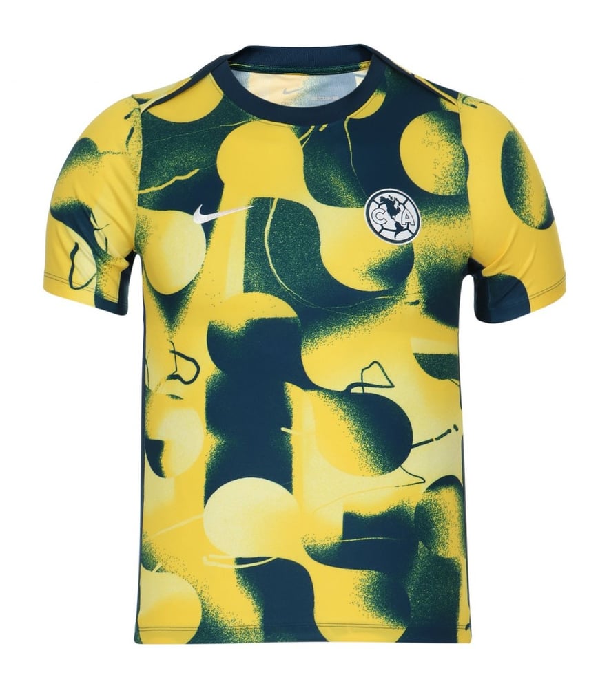 Maillot third pré-match enfant Club América 2024/25 - Jaune