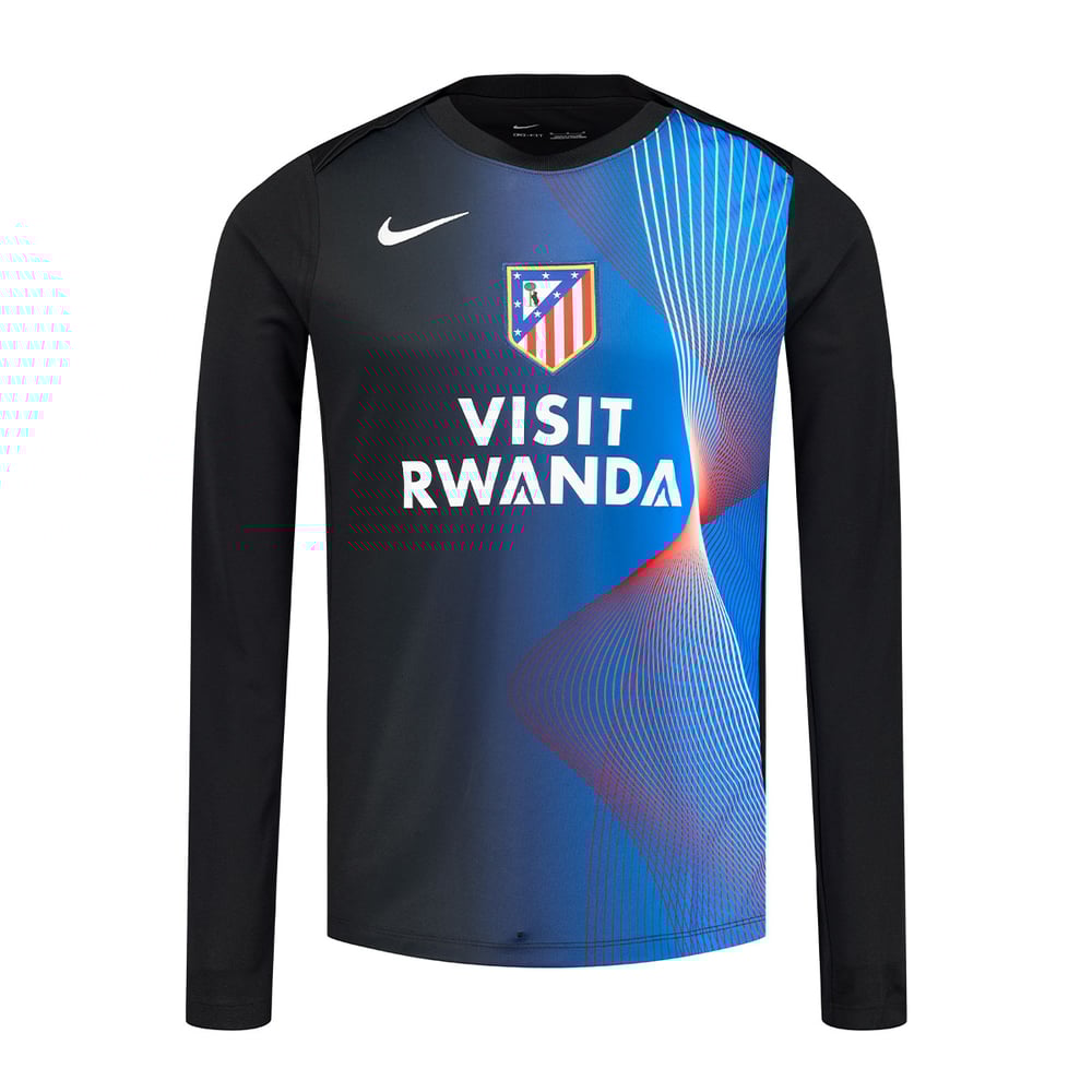 Heren Atletico Madrid 2025/26 derde UEFA warming-up shirt lange mouwen