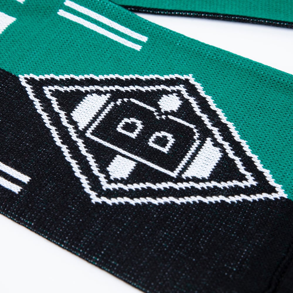 Borussia Mönchengladbach Fan Scarf - Green/Black