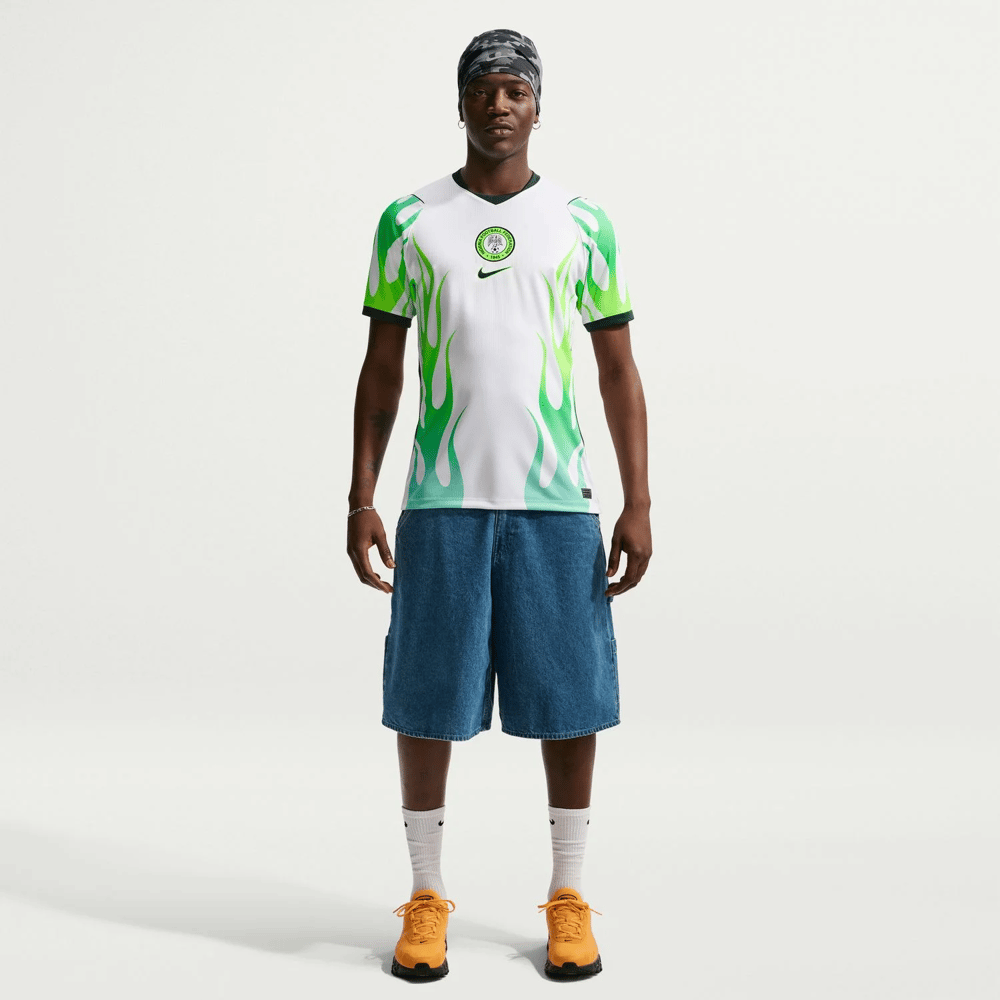 Camiseta Mundial 2026 Visitante Nigeria Niño
