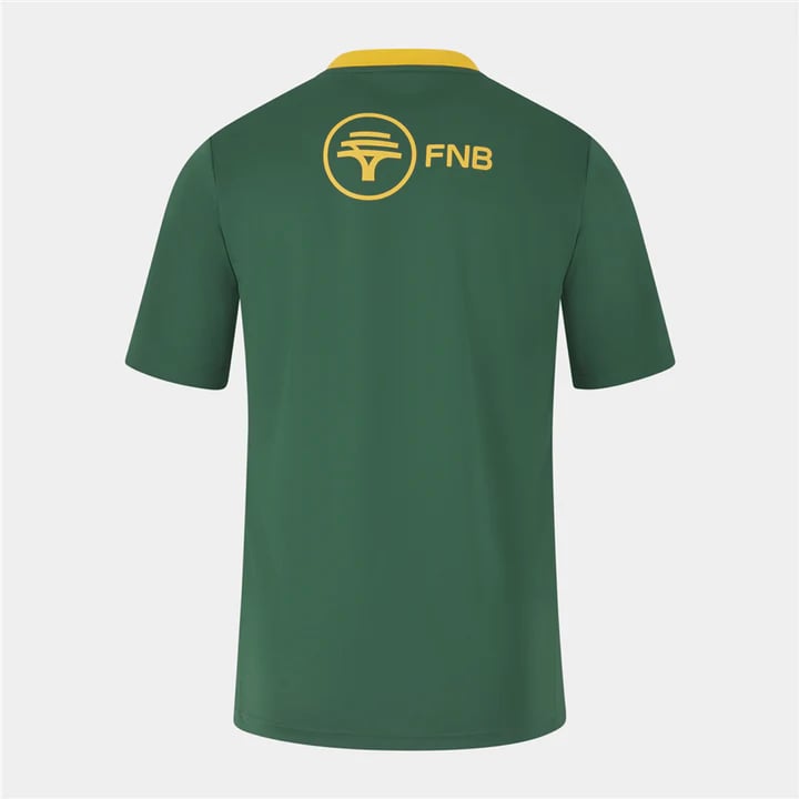 Men's South Africa Springboks 2023 Third Green&Gold Fan Shirt