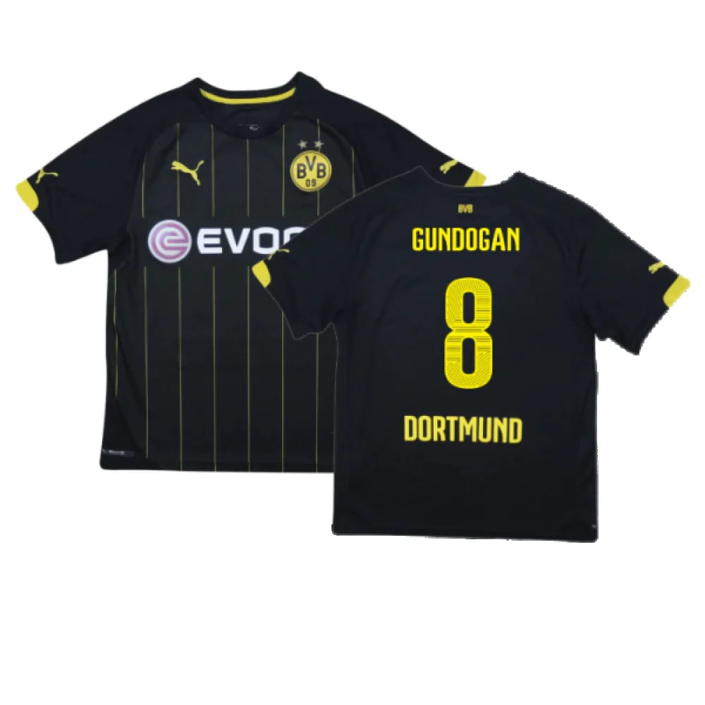 Kinder GUNDOGAN Borussia Dortmund 2015/16 Auswärtstrikot