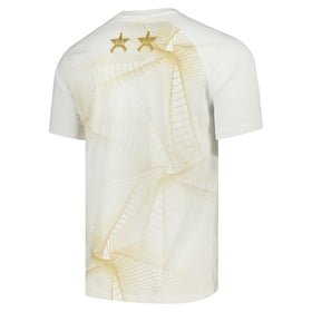Herren PSG 2026/27 Sonderedition Aufwärmtrikot - Weiß/Gold