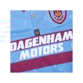 Herren West Ham United 1995 Jubiläums Auswärts Retro Shirt - Himmelblau