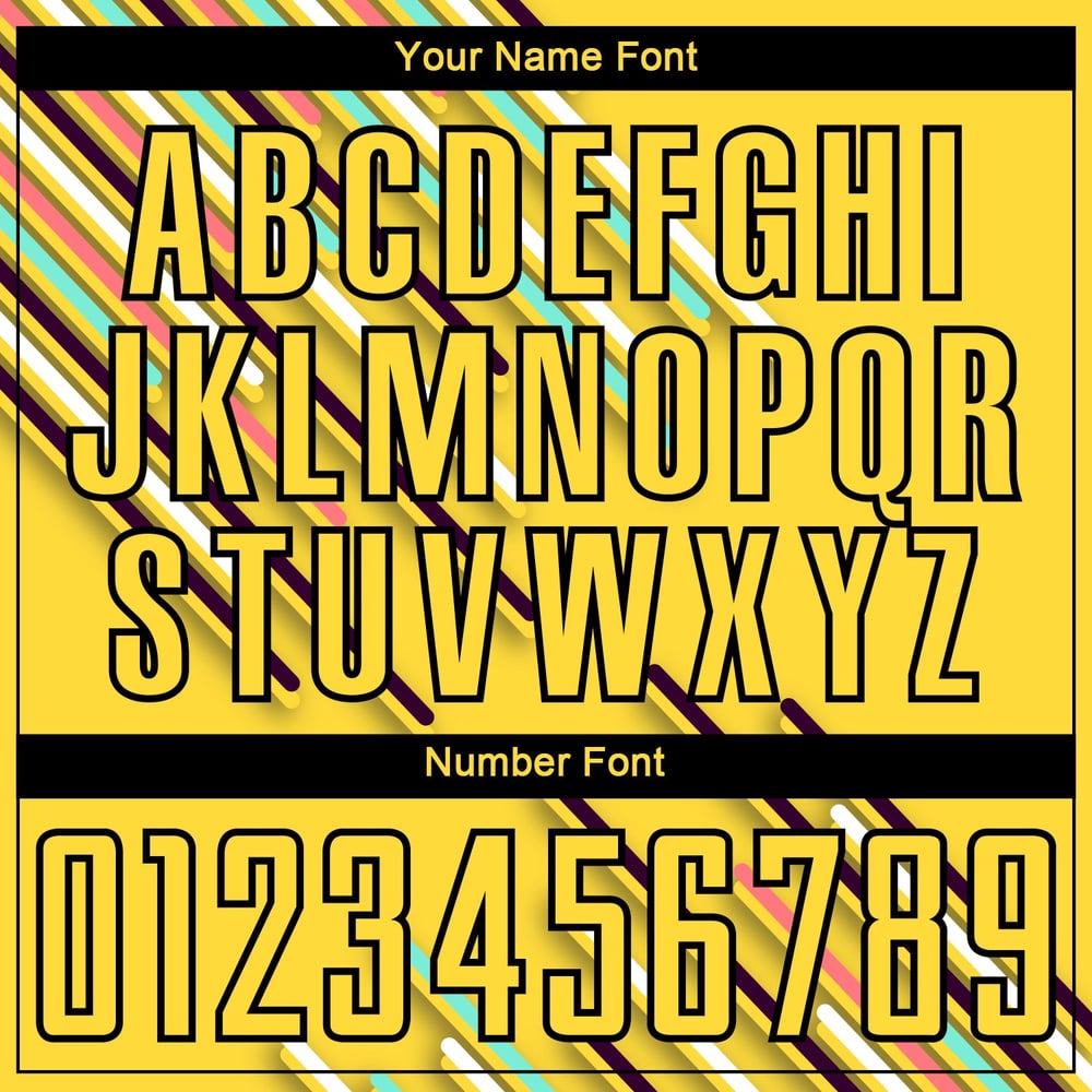 Soccer Black Jersey Yellow Uniform Custom Sublimation Lines