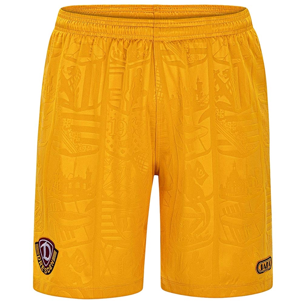 Kinder Dynamo Dresden 2026/27 Dritte Shorts – Gelb