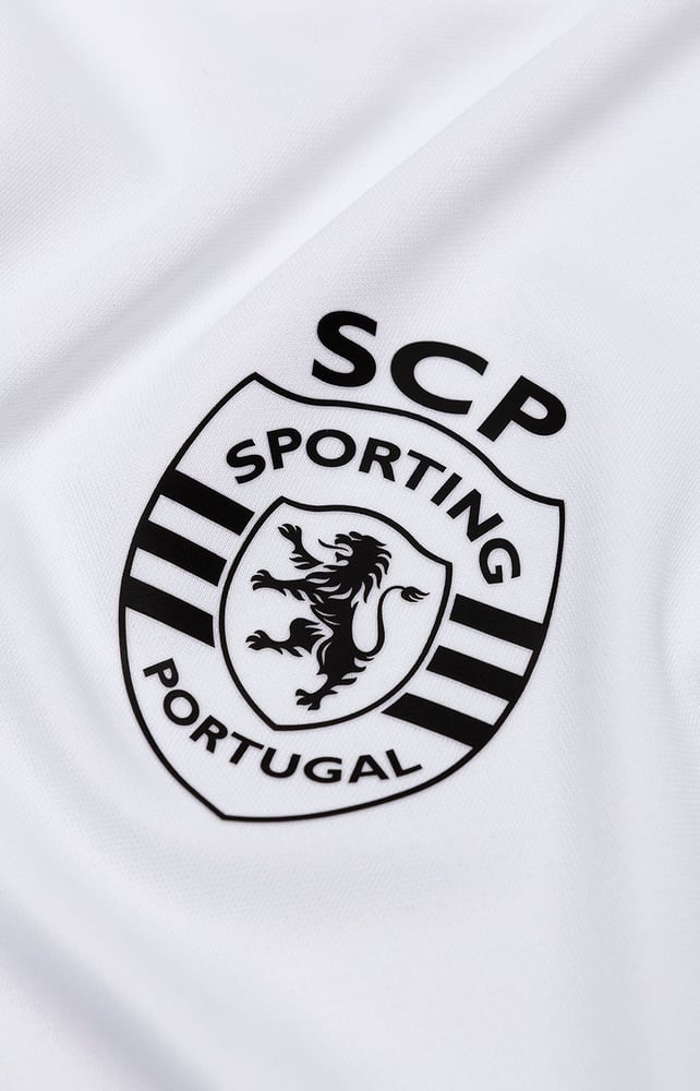 Herren Sporting CP 2023/24 Drittes Authentisches Trainings-Trikot - Weiß