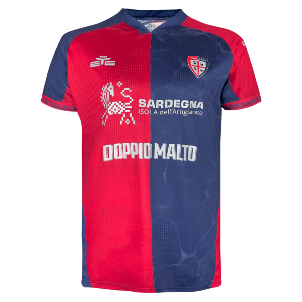Kinder Cagliari Calcio 2025/26 Heimtrikot