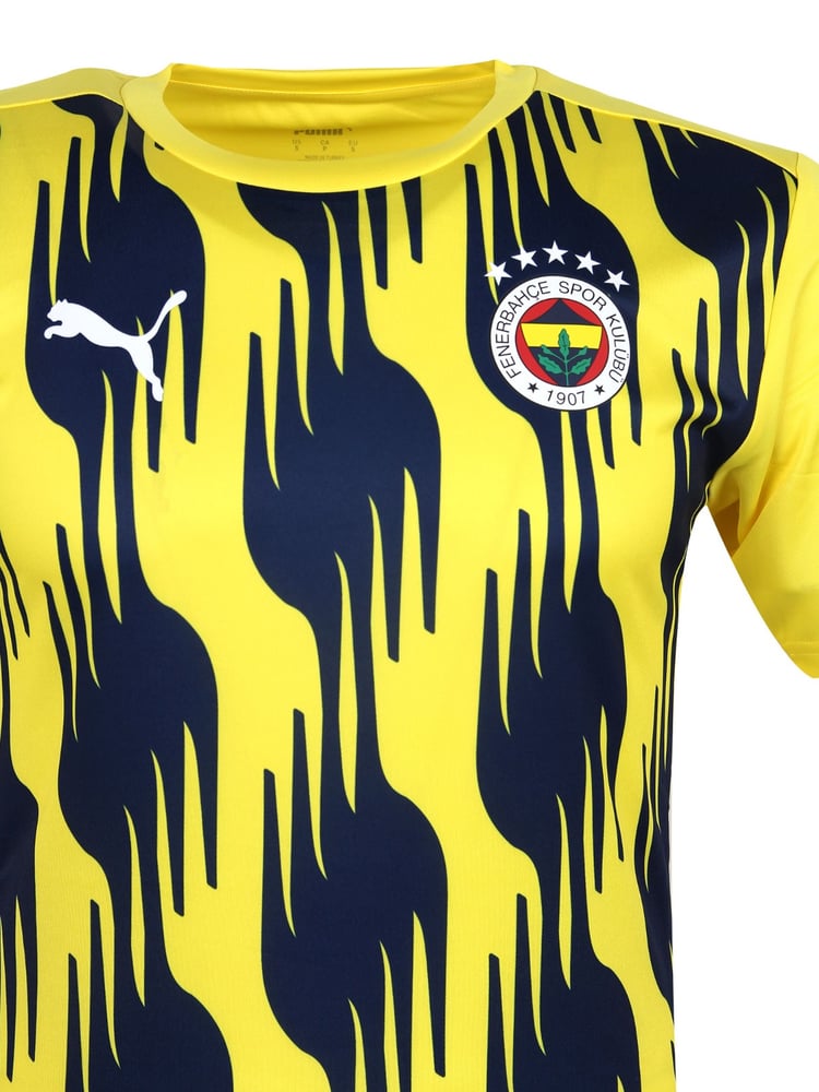 Herren Fenerbahce 2024/25 Dritt Prematch Trikot - Gelb