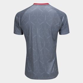 Kinder São Paulo 2025 Dritt Authentisches Trainingsshirt - Grau