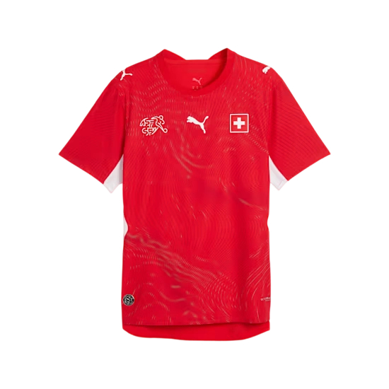 Camiseta de hombre Suiza 2026 Copa del Mundo auténtica local