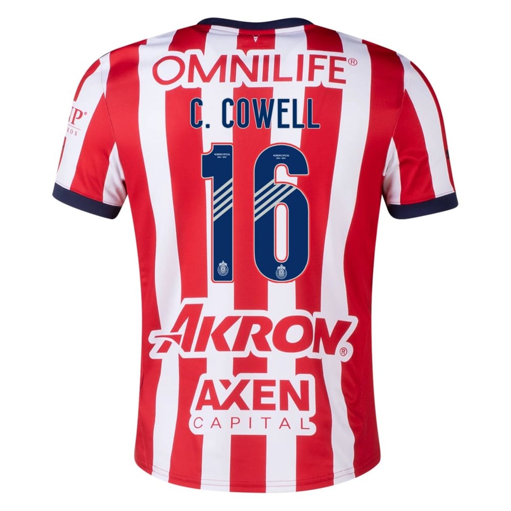 C. COWELL #16 Chivas Heimtrikot 2024/25