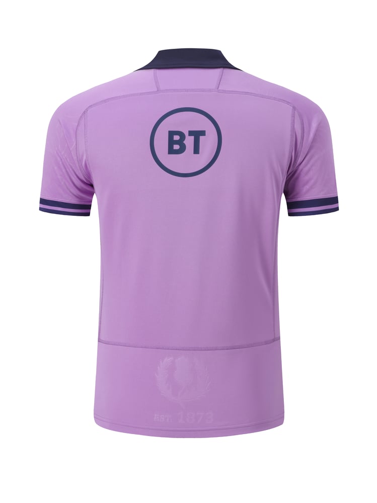 Men's Scotland Rugby 2022 Away Polo Shirt