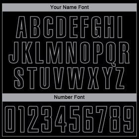 Black Soccer Gray Jersey Sublimation Custom Uniform