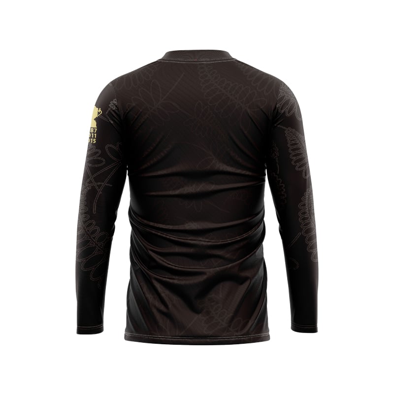 Men's New Zealand All Blacks 2023 Home RWC Long Sleeve Shirt