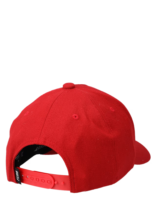 Bayern Munich Snapback Hustles Harder Cap - Red